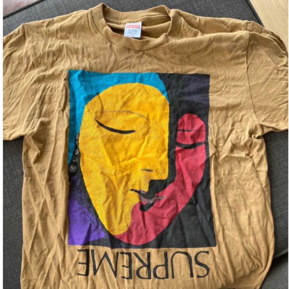supreme abstract tee size m
